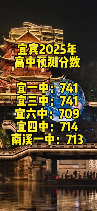 宜宾2025高中预测分数#宜宾市