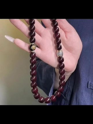 【十二生肖】菩提子双圈手串溏心老料生肖文玩老型桶珠佛珠盘串手链#菩提子双圈手串#溏心老料生肖文玩#老型桶珠佛珠盘串手链