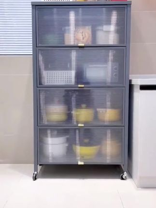 大容量收纳柜置物柜#厨房好物 #厨房置物架 #家居好物 #居家好物