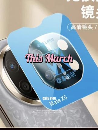 极客合联适用华为MateX6镜头膜mateX5摄像头配件保护膜镜头保护膜#钢化膜 #镜头膜 #华为