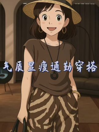 夏季新款透气圆领宽松显瘦小飞袖百搭上衣宽松显瘦空气感长裤套装#这也太好看了 #气质穿搭 #气质女神 #美出高级感 #高级感穿搭