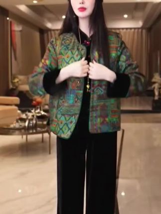 #两面穿外套 #国风外套 #新中式外套 #秋冬外套 #保暖又好看