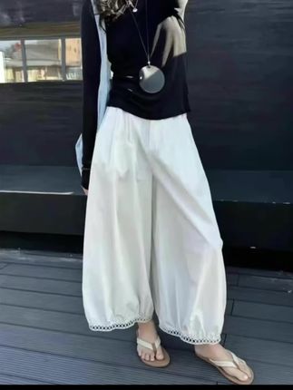 灯笼裤它来喽,版型真的没的挑!什么颜色的上衣都能搭#ootd穿搭 #高级感穿搭#做个很哇塞的女孩 #灯笼裤