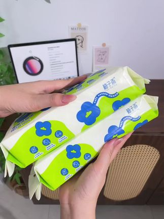 #🔥棉柔厚实巨能吸!柚子雨柔洗脸巾,一巾搞定洁面卸妆,速囤!