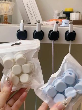 超实用!可旋转理线器,桌面数据线收纳神器 #可旋转理线 #家居实用 #桌面理线好物 #理线器推荐 #弹簧固定理线器