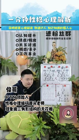 当257的妈妈遇到639的宝宝应该怎样的有效去沟通(上)#PTN性格心理编码 #读心术 #黑科技 #性格分析 #城市微光