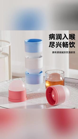 大号冰球模具 一秒脱模,冰爽一夏! #夏日DIY #自制冰块 #冰球 #清凉好物 #厨房小工具
