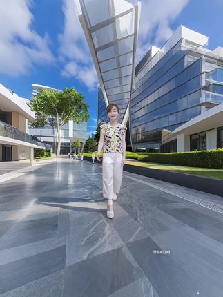 #自带松弛感的慵懒风穿搭 设计感时尚短袖衬衫,夏季显瘦港风复古油画印花上衣#普通人也能穿的基础系单品 #旅游穿搭主打一个漂亮#夏日中性风穿搭日记 #摆脱路人感的小个子女生穿搭