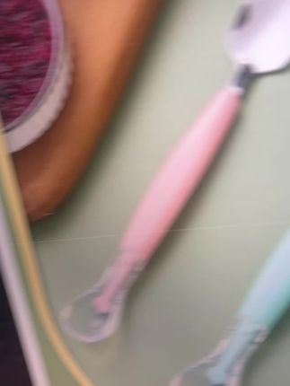 宝宝婴幼儿多功能刮苹果泥勺辅食刮泥勺子刮水果泥神器硅胶不锈钢 #记录宝宝#馋嘴宝宝 #萌娃日常 #辅食勺 #母婴好物