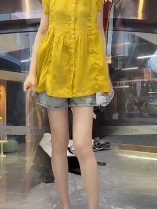 2028夏季新款宽松百搭显瘦气质洋气款减龄麻衫女遮肉显瘦休闲衬衫#普通人也能穿的基础系单品 #自带松弛感的慵懒风穿搭 #Jump出我的夏日元气穿搭 #旅游穿搭主打一个漂亮 #6月份新衣试穿报告