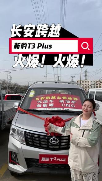 长安跨越新豹T3 被大家选择最多的一款车型!#长安汽车 #长安跨越 #新豹t3plus #货运行业