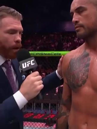 乌尔伯格有话送给下周的轻重量级冠军战!#UFC