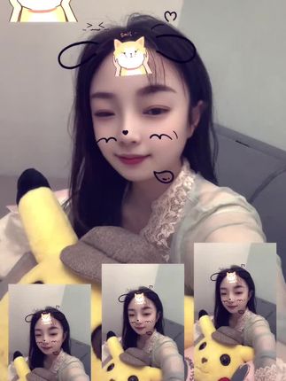 爱笑的人运气一般都不会差#这个特效太可爱了 #日常生活