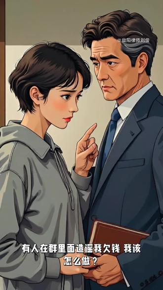 有人在群里造谣说我欠钱怎么办? #名誉权#侵权#造谣#诽谤#益阳