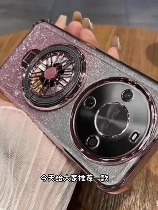 适用华为hi畅享70plus手机壳JEY-AN00气囊防摔镜头全包个性带支架