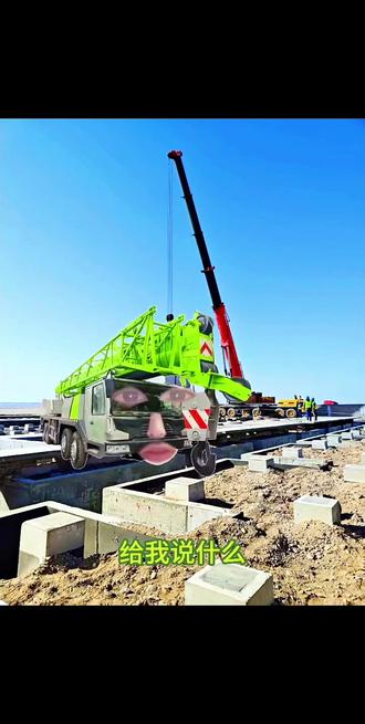 说的没啥毛病啊😂 #吊车 #起重机械 #大型机械