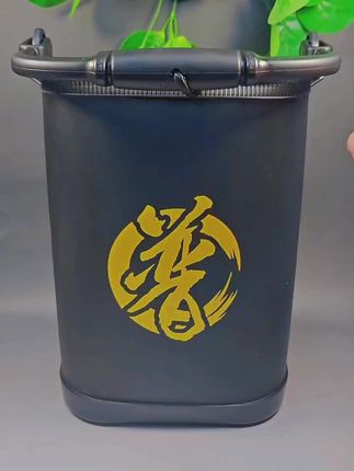 贾东普新款洗手桶防滑耐磨自带打水绳黑坑竞技户外野钓钓鱼用具#洗手桶#防滑耐磨自带打水#绳黑坑竞技#户外野钓钓鱼用具