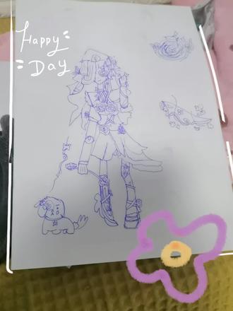 #逃出惊魂夜 不喜勿喷,画了三个小时