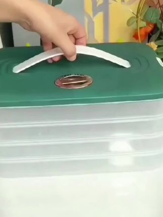 平时喜欢包饺子的一定要入手这个饺子盒,一层能装三十多个,底部不沾很好用#饺子盒冰箱收纳盒 #好物推荐🔥