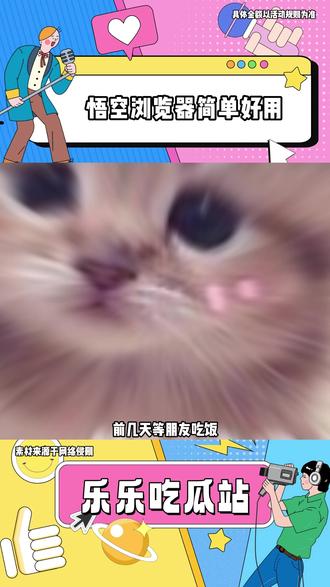 悟空浏览器简单好用 #悟空浏览器