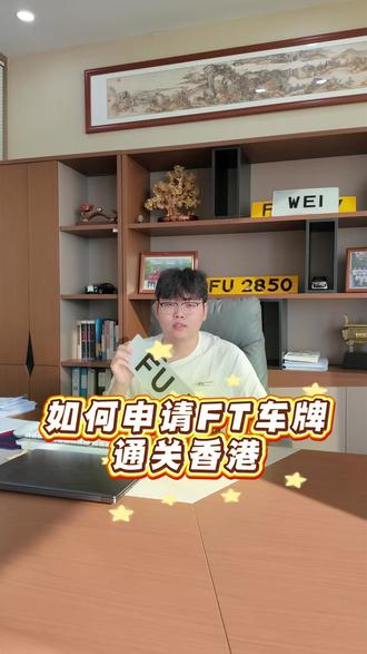 如何申请FT车牌通关香港 两地牌现在真的放开了#两地牌 #粤车南下 #香港驾照