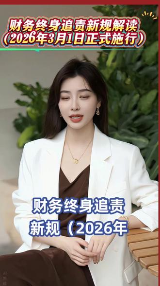 财务人员终身追责制新规#财务 #终身追责 #离职率 #财税 #合规