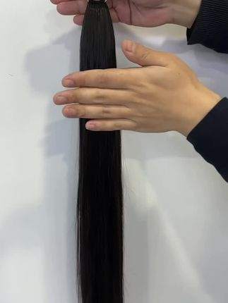羽毛接发三代越南发抽芯品质#羽毛接发 #高克重羽毛接发 #厚发尾上下一样粗