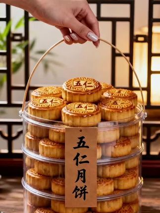 #传统手工 #无添加剂 #纯手工零添加 #月饼礼盒 #月饼 @抖加🔥上热门🔥dou+🔥热点宝 @DOU+上热门