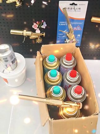 久烧不烫手喷枪烧烤点碳卡式通用户外露营烹饪便携式融金炉具点火#便携式点火器 #喷枪加气罐 #烧猪毛神器 #久烧不烫喷枪 #上热门🔥