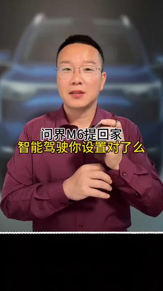 问界 M6 提回来,智能驾驶如何设置? #问界 #问界M6 #智驾 #每天一个用车知识