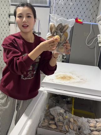 海捕鲍鱼又新鲜又好吃,全部是发货的品质哈#新鲜好吃才是硬道理 #源头好生鲜 #大鲍鱼 #好吃到停不下来