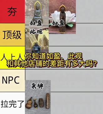 你知道如盈、此观和其他店铺的差距有多大吗?#每天跟我涨知识 #有趣的知识又增长了 #文玩爱好者 #文玩 #沉香