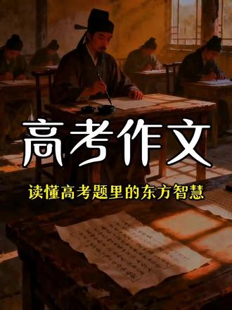 2026高考二卷作文:出题人藏的半张牌,大部分考生都没看懂,今年高考二卷这道作文题,看着是“坚持”,实则藏着中国人刻在骨子里的”守本”智慧。出题人故意截掉原文关键句,就是为了筛选出能读懂”体与源”、看透困境本质的孩子一-只写“风雨后见彩虹”,基本都跑偏了。高考赛道变了不考技巧,考文化底座。你花十几万补课,但这件事一本书就能起步。#2026高考作文 #高考作文 #含英咀华 #文化底蕴 #教育