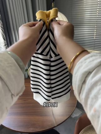 咔咔熊猫反季捡大漏刷到的妈妈闭眼入#高品质童装 #条纹控 #品牌童装
