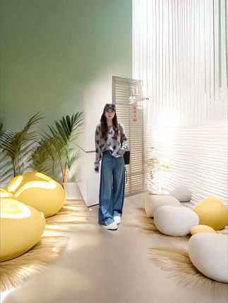 #宽松针织上衣 #简约穿搭 #通勤搭配 #慵懒风穿搭 #韩系穿搭