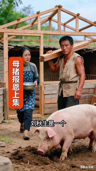 刘秋生凑钱娶媳妇被骗,和梅如兰过上了温暖的日子,为救老婆婆买下一头老母猪,精彩故事请看续集 #民间故事 #每日分享#上热门 #抖音二创激励计划 @抖音创作小助手 @抖音创作灵感