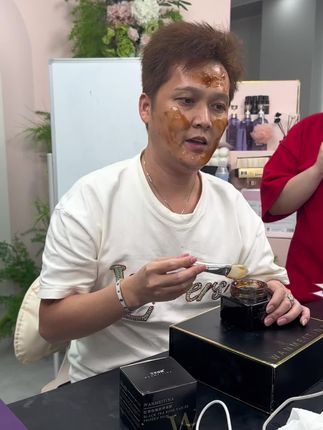 #完美缇娜 红茶冻膜 皮肤干痒 过敏 长痘痘 泛红 毛孔粗糙 肌肤暗沉 化妆卡粉都可以用它改善肌肤 深层补水保湿 修护肌肤 上脸敷25分钟 坚持使用 肌肤都会有所改善#红茶冻膜