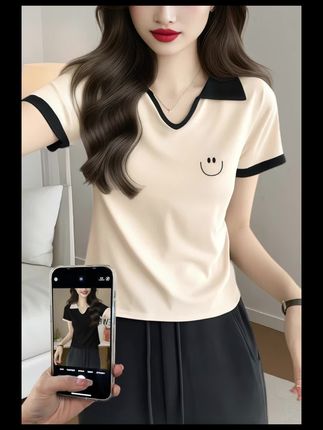 #夏季穿搭 #女装 #谁穿谁漂亮 #短袖t恤 #穿搭搭配