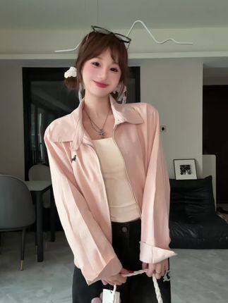 秋天的第一件外套 #早秋的穿搭公式来了 #衣服基础穿搭不基础 #秋日韩系穿搭走起 #2025年秋季都流行穿什么 #早秋不费力显贵穿搭