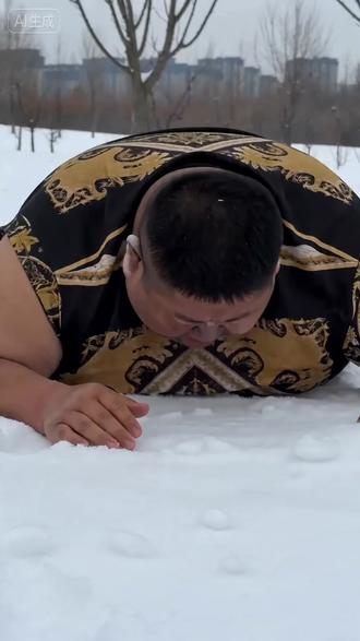 你是否在雪山救过一个良子 #良子 #大胃袋 #你是否在雪山上救过一只狐狸