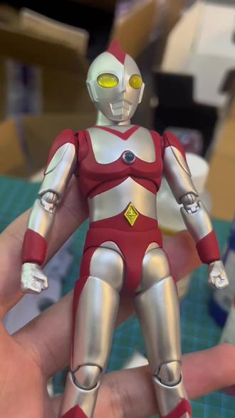 自改爱迪奥特曼shf#模型 #奥特曼玩具 #胶佬