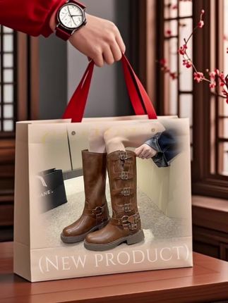 西部牛仔靴 #西部牛仔靴 #牛仔靴#春秋穿搭 #时尚#长筒靴