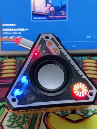 开箱|这个9.99的蓝牙小音响!两台可以串联,虽然价格不贵,但品质没得说,一起来感受他的低音炮 #蓝牙音响 #音箱 #数码科技