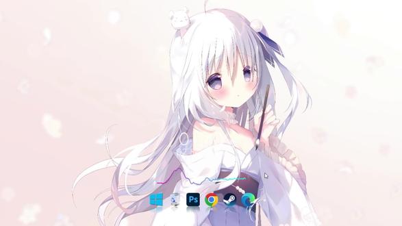 桌面美化小技巧 好看不占内存 #wallpaper壁纸 #桌面美化教程 #电脑设置