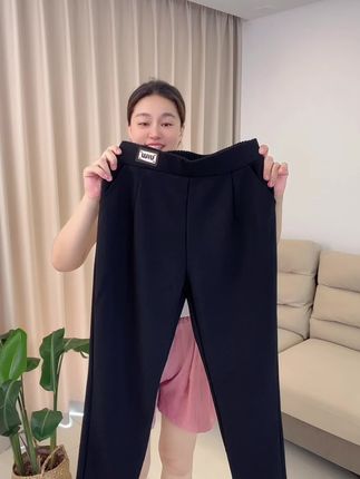 #大码女装 #休闲裤 #显高显瘦显腿长