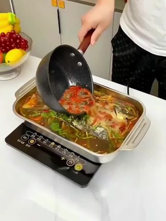 #不锈钢烤鱼盘 #烤肉盘 #托盘 #盘子 #无限回购的宝藏单品