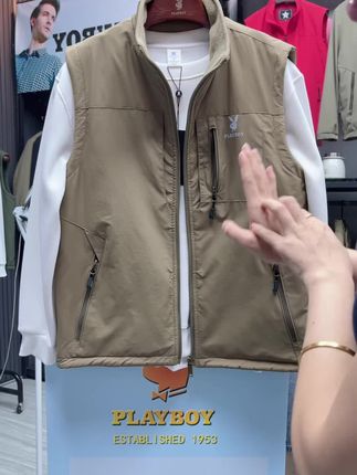双面穿马甲,秋冬加绒加厚款,正品保证,送运费险#只做高品质 #品质男装 #男装新款