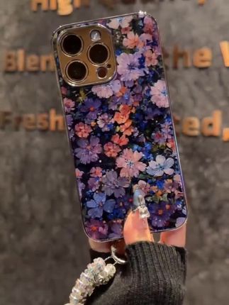 彩色花适用苹果vivo华为oppo小米iPhone17电镀玻璃防摔手机壳女款#手机壳#这个手机壳真的长在我心巴上了 #3c好物推荐 #快分享给你最好的朋友 #这个手机壳