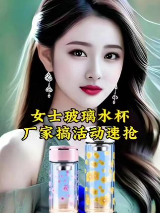 双层玻璃杯女士水杯简约清新韩版网红高颜值防烫茶水分离泡茶杯子#樱花水杯#高硼硅玻璃#泡茶杯#超便宜超划算 #少女心爆棚 @DOU+小助手 @DOU+上热门