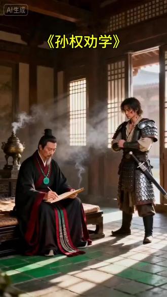 #《孙权劝学》#诗词歌赋#中国历史讲解 #古诗词的魅力 #古诗词的魅力 #文言文学习